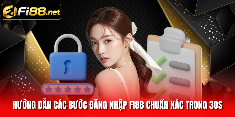 Hướng dẫn các bước đăng nhập FI88 chuẩn xác trong 30s
