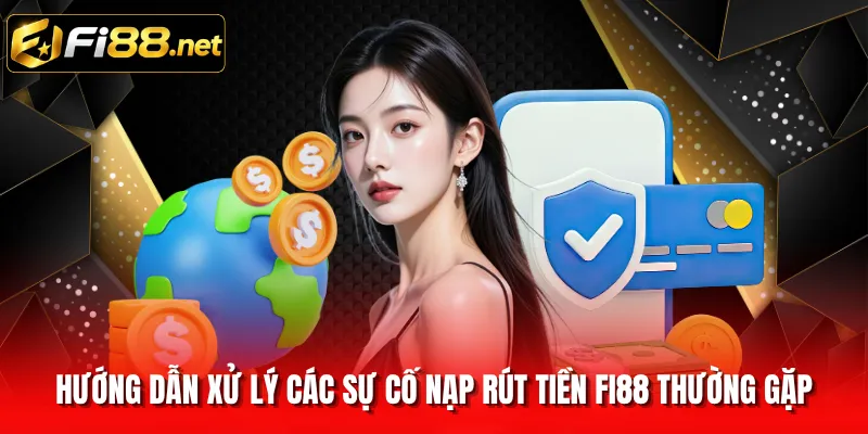 Hướng dẫn xử lý các sự cố nạp rút tiền FI88 thường gặp